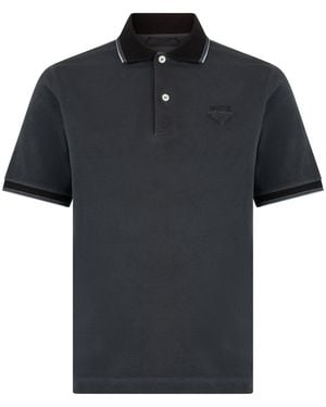 Prada Polo a maniche corte - Nero