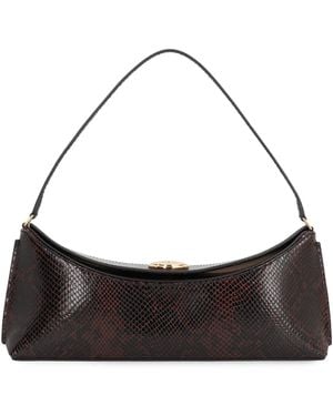 Jacquemus Ovalo Clutch - Brown