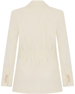 Veronica Beard Blazer With Pockets - White