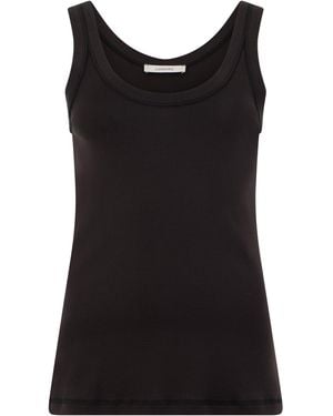 Lemaire Top Without Sleeves - Black