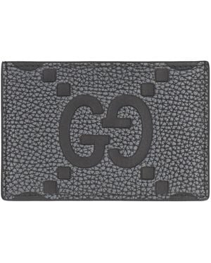 Gucci Portafoglio Monogramma Gg Gg Gg Gg - Grigio