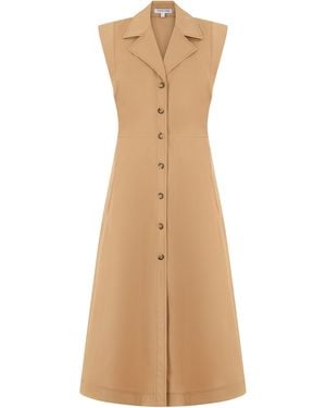 Veronica Beard Midi Dress - Natural