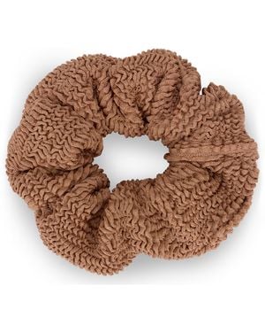 Hunza G Scrunchie - Brown