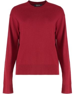 Max Mara Eco Wool Sweater - Red