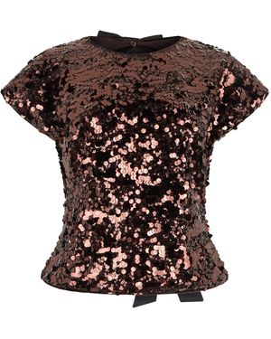 Ganni Blouses - Brown