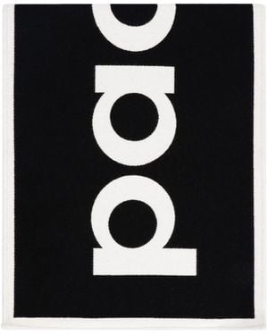 Rabanne Wool And Silk Scarf - Black