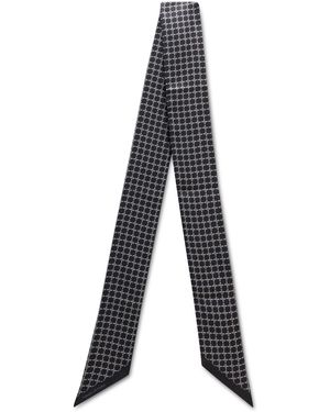 Tagliatore Cravatta con motivi geometrici - Nero