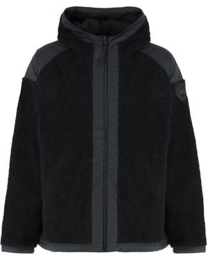 Canada Goose Reversible Fleece Bomber Alberni - Black