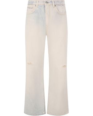 Our Legacy Straight Leg Jeans - White