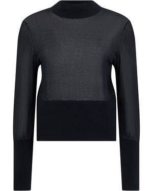 FRAME Lightweight Knitted Jumper - Blue