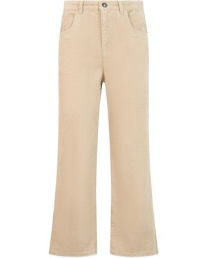 Isabel Marant Flared Trousers - Natural