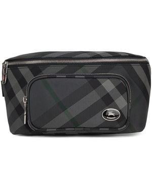 Burberry Marsupio Grid - Gray