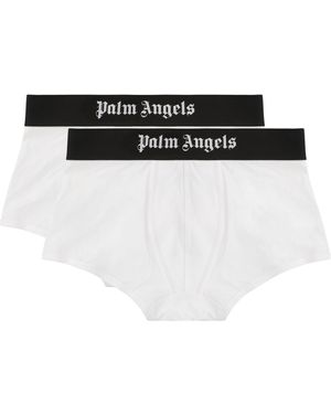 Palm Angels Set da due boxer in cotone - Nero