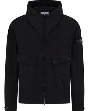 Stone Island All-Weather Windbreaker - Black