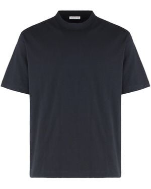 Paolo Pecora T-shirt girocollo in cotone - Blu