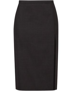Philosophy Di Lorenzo Serafini Blend Wool Skirt - Black