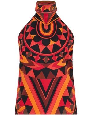 PUCCI Silk Top - Red
