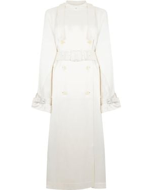 TOTEME Long Trench - White