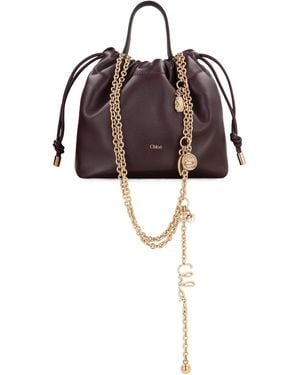 Chloé Mini Shoulder Bag Icons - Purple