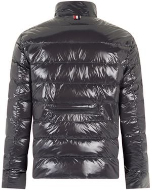 Thom Browne Piumino reversibile trapuntato - Grigio