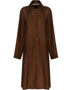 Philosophy Di Lorenzo Serafini Silk Jacket - Brown
