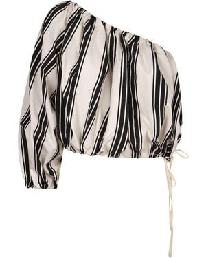 Philosophy Di Lorenzo Serafini One-Shoulder Top - Black