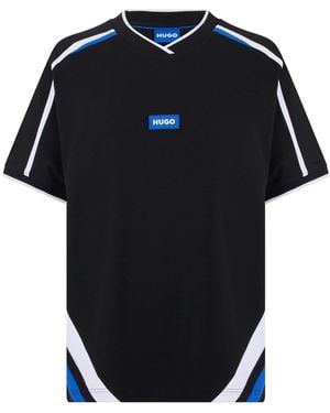 BOSS Regular Fit Cotton T-Shirt - Black