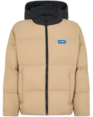 BOSS Padded Jacket - Natural