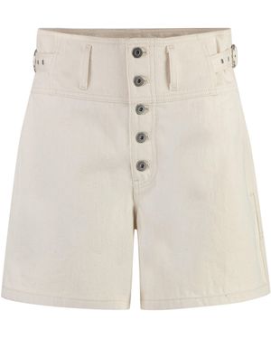 Jil Sander Denim Shorts - White