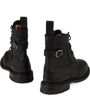 Tricker's Leather Ankle Boots - Black