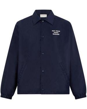 Drole de Monsieur Lightweight Polyamide Jacket - Blue