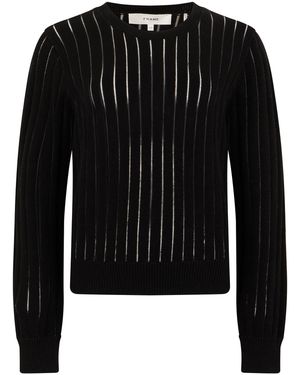 FRAME Ribbed Jumper - Black