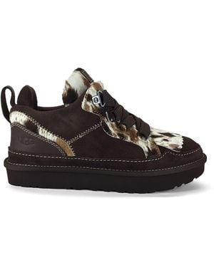 UGG Sneakers basse Lowmel Western in pelle - Nero