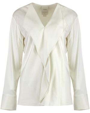 Calvin Klein Viscose Blouse - White