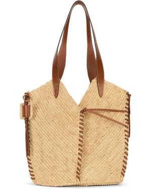 Isabel Marant Elegant Versatile Straw Shoulder Bag - Natural