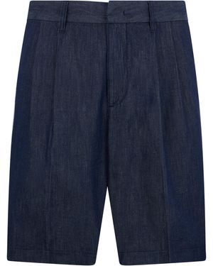 Emporio Armani Elegant Shorts - Blue
