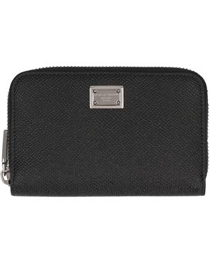 Dolce & Gabbana Portafoglio Con Zip - Nero