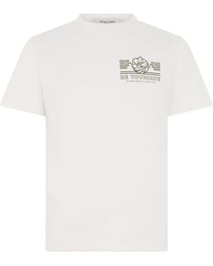 Golden Goose Cotton Crew-Neck T-Shirt - White