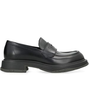 Gucci Leather Loafers, Calf Skin - Black