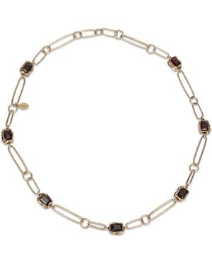 Weekend by Maxmara Necklace With Stones - Metallic