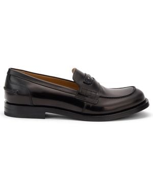 Fendi Ateneo Loafers - Black