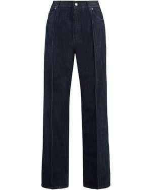 Dolce & Gabbana Stylish Straight-Leg Jeans For - Blue