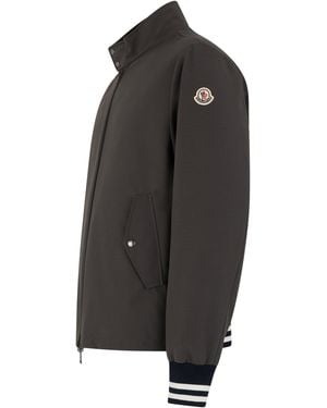Moncler Bomber Jacket Prieure Polyester - Black