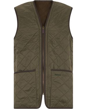 Barbour Quilted Sleeveless Vest - Green