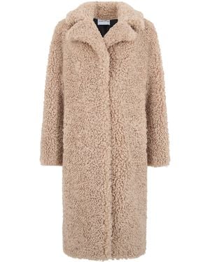 Stand Studio Cappotto in pelliccia sintetica - Neutro