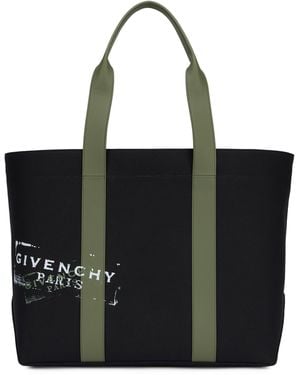 Givenchy Borsa Tote in Canvas - Nero