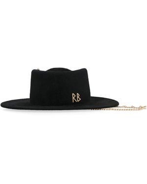 Ruslan Baginskiy Gambler Felt Hat - Black