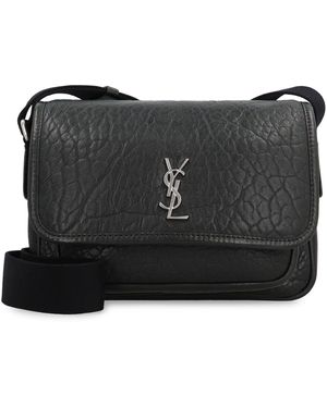 Saint Laurent Borsa messenger Niki Small in pelle - Nero