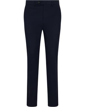 Slowear Slim Cotton Trousers - Blue