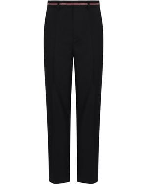Gucci Pantaloni in lana - Nero